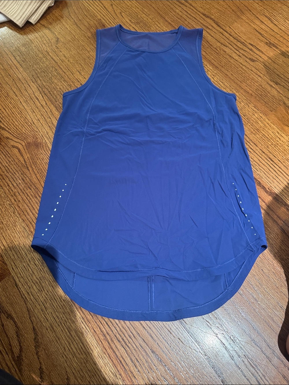 lululemon athletica Royal Blue Performance Tank Top
